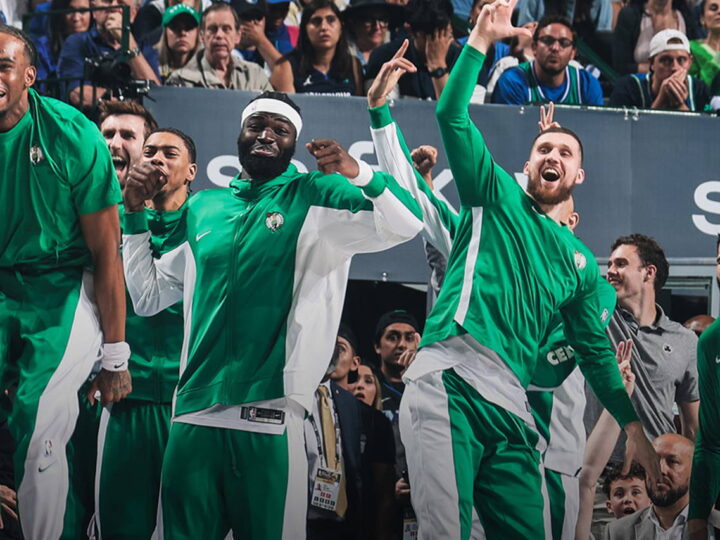 Celtics survive scare, take commanding 3-0 lead in finals