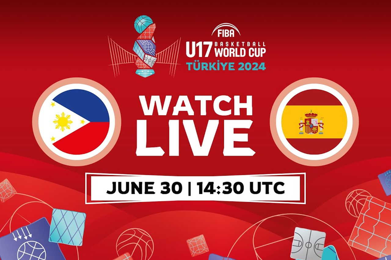 Gilas Pilipinas vs. Spain (June 30) // 2024 FIBA Under17 Basketball