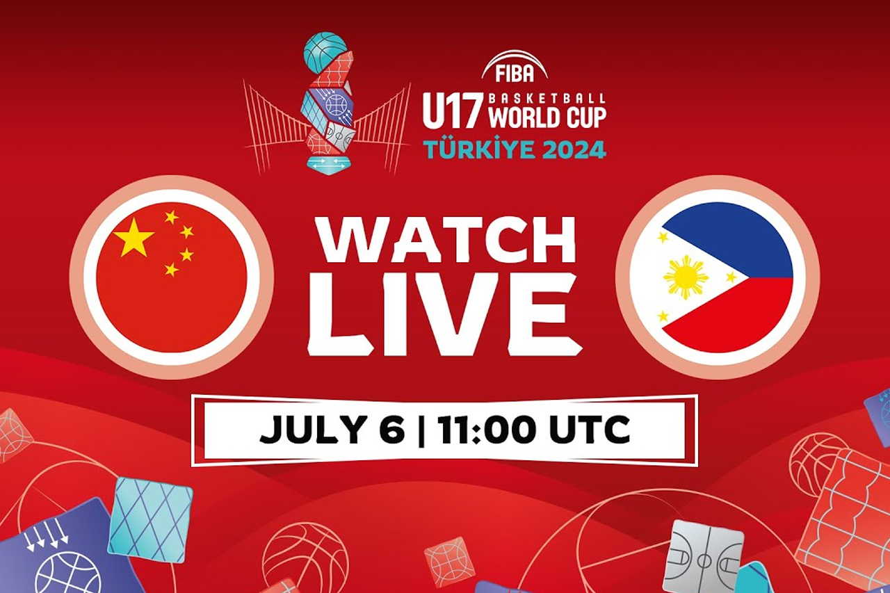 Gilas Pilipinas vs. China (July 6) // 2024 FIBA Under-17 Basketball ...