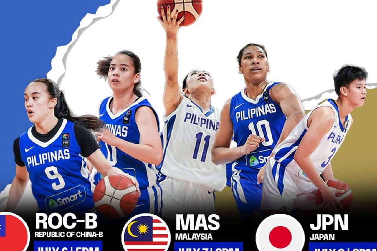 Gilas Pilipinas vs. Malaysia (July 7) // 2024 William Jones Cup Women's ...